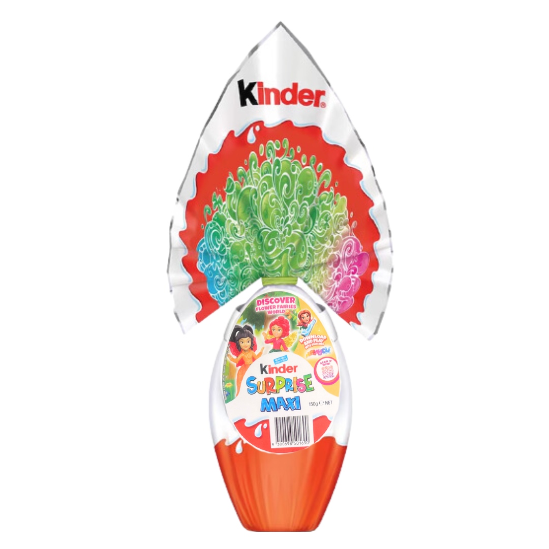 Kinder Surprise Maxi Giant Egg - Flower Fairy World 150g