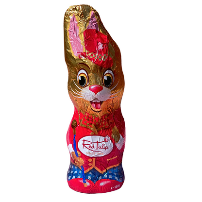 Red Tulip Milk Chocolate Easter Bunny Large Assorted 180g