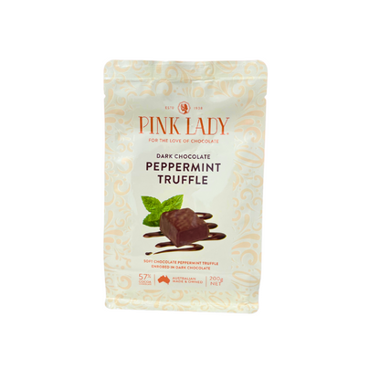 Pink Lady Dark Peppermint Truffle Pieces 200g