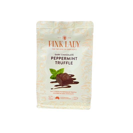 Pink Lady Dark Peppermint Truffle Pieces 200g