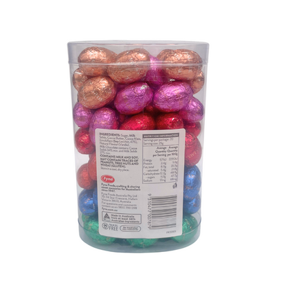 Pink Lady Milk Chocolate Mini Easter Eggs Tub 500g