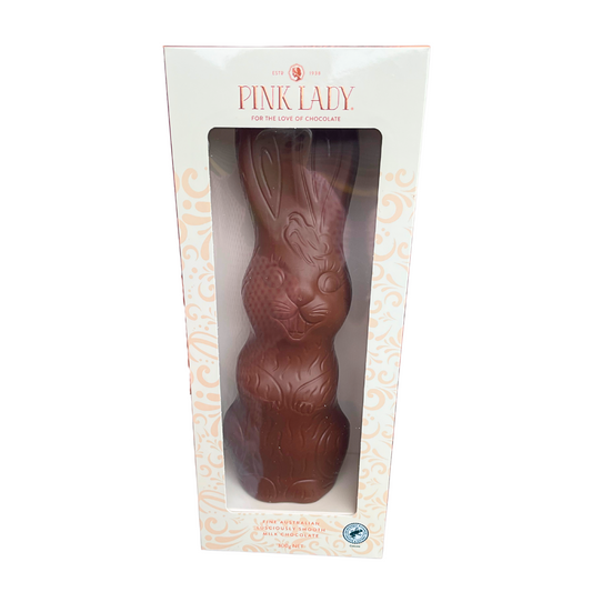 Pink Lady Milk Chocolate Large Easter Bunny Gift Box 300g