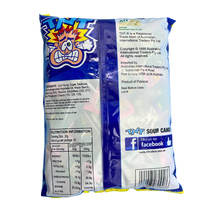 TNT Sherbet Filled Sour Chews - 1kg