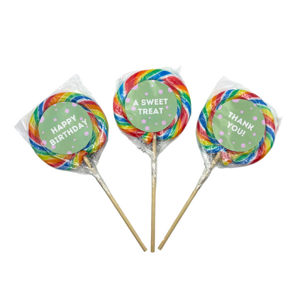 Celebration Rainbow Lollipops