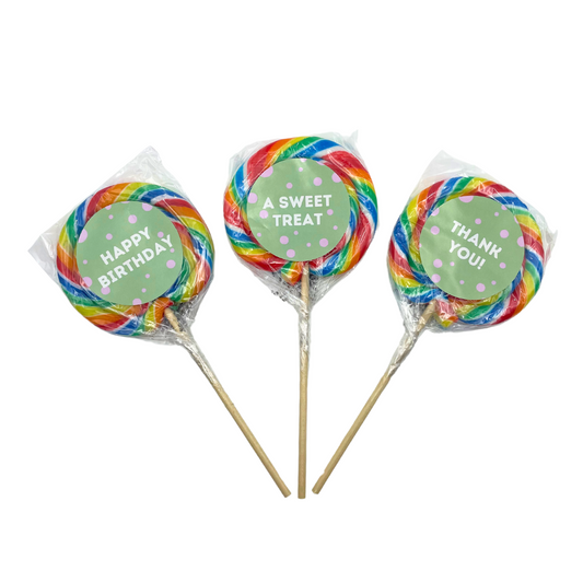 Celebration Rainbow Lollipops