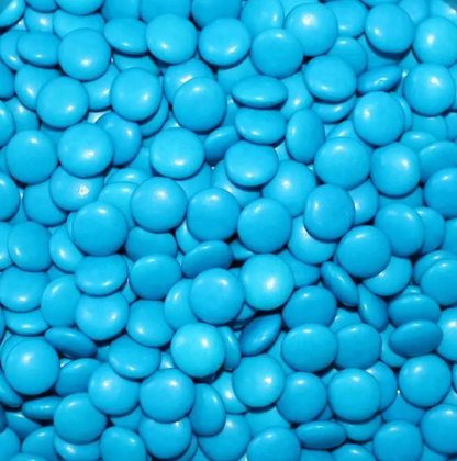 Choc Buttons BLUE 1kg