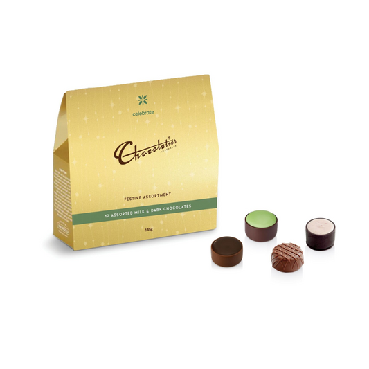 Chocolatier Festive Selection Gift Box - 135g