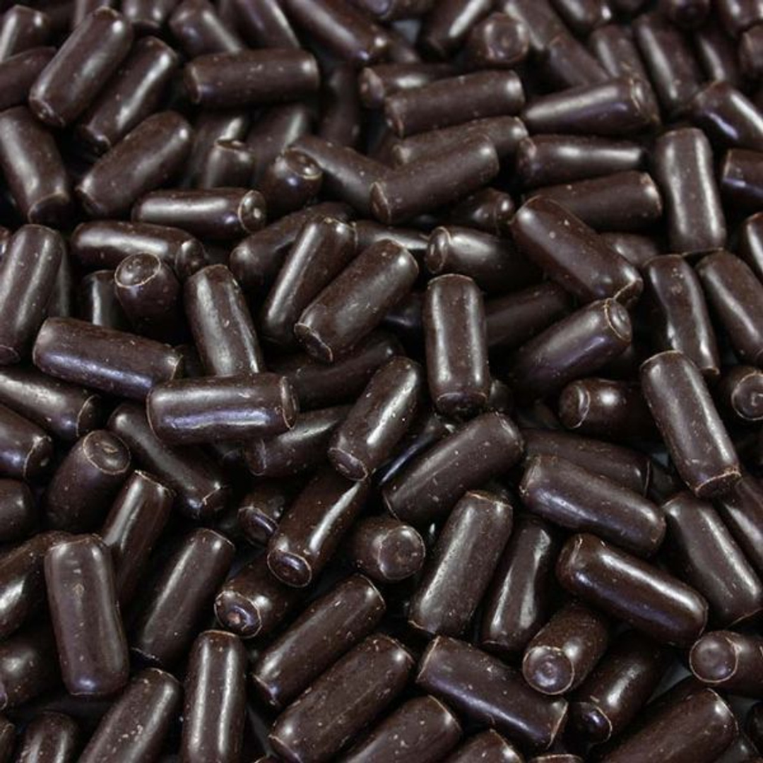 Dark Chocolate Liquorice Bullets - 400g