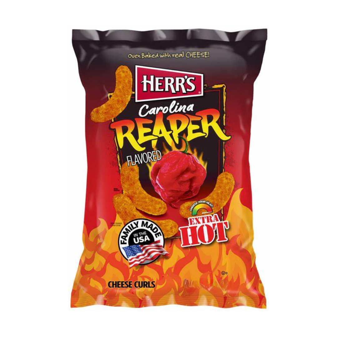 HERR's Carolina Reaper Cheese Curls - 170g