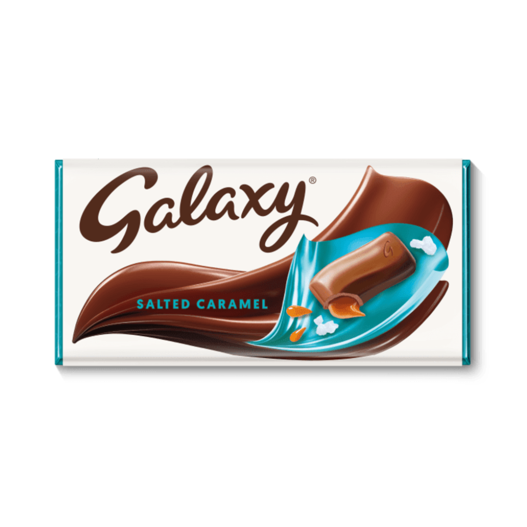 Galaxy Salted Caramel Chocolate Bar - 135g