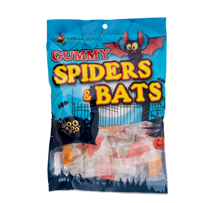 Gummy Spiders & Bats