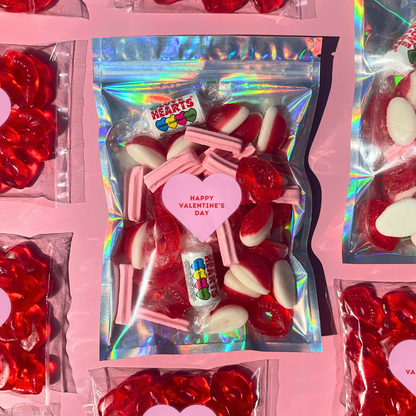 Happy Valentine's Day Lolly Bags - Large