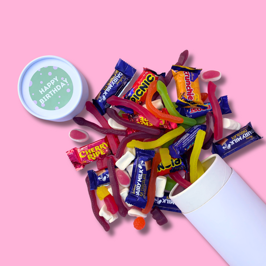 Chocolate and Lolly Gift Tube - 750g