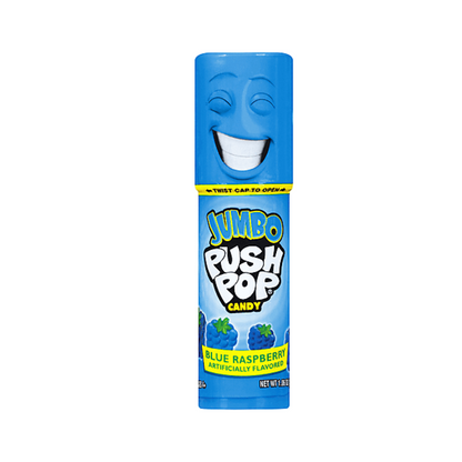 Jumbo Push Pop Blue Raspberry