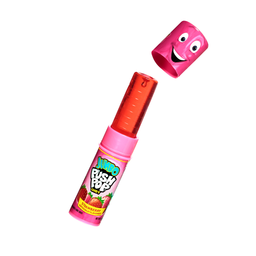 Jumbo Push Pop Strawberry