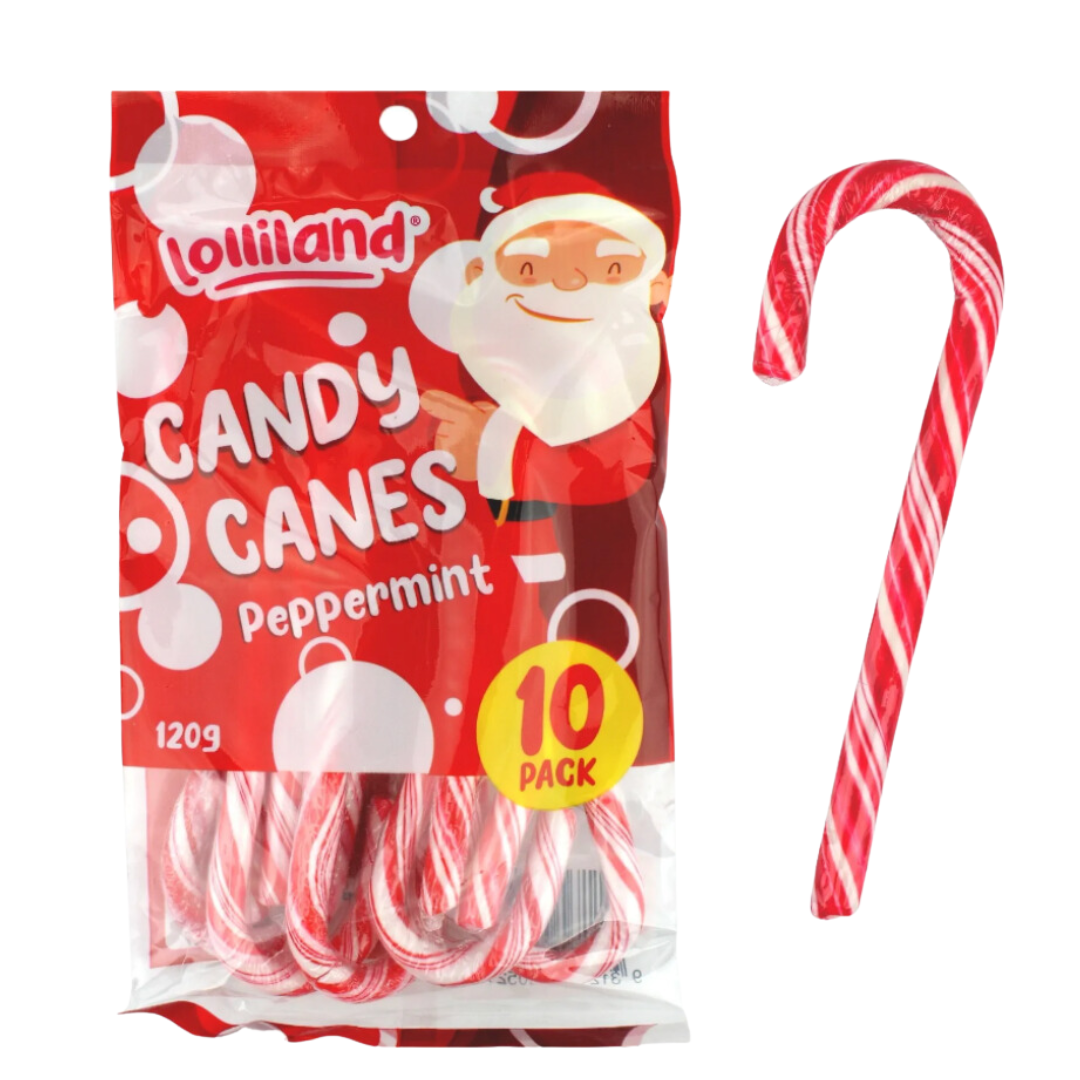 Lolliland Candy Canes - 10 pack