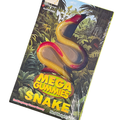 Mega Gummies Snake - Raspberry Python 600g