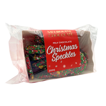 Melbourne Chocolate Christmas Speckles - 200g 