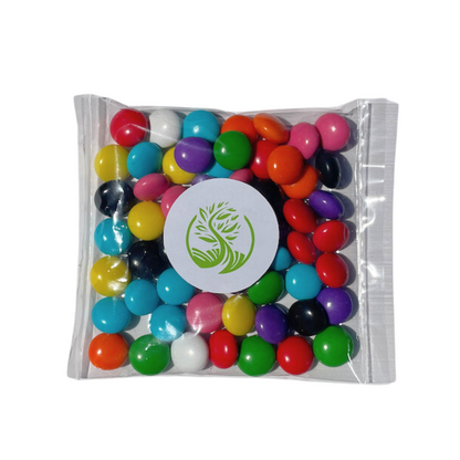 Customised Lolly Bags - Chocolate Buttons - 75g