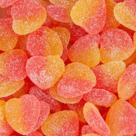 Sweet As - Sour Peach Hearts 2.5g bag