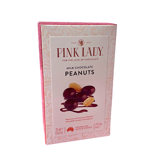 Pink Lady Milk Chocolate Peanuts 200g