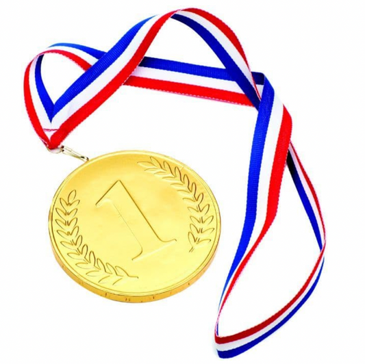 Milk Chocolate Large No.1 Medal