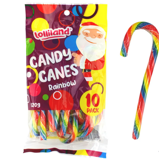 Candy Canes Rainbow - 10 pack