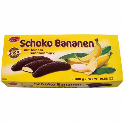 Schoko Bananen (chocolate coated bananas) - 150g