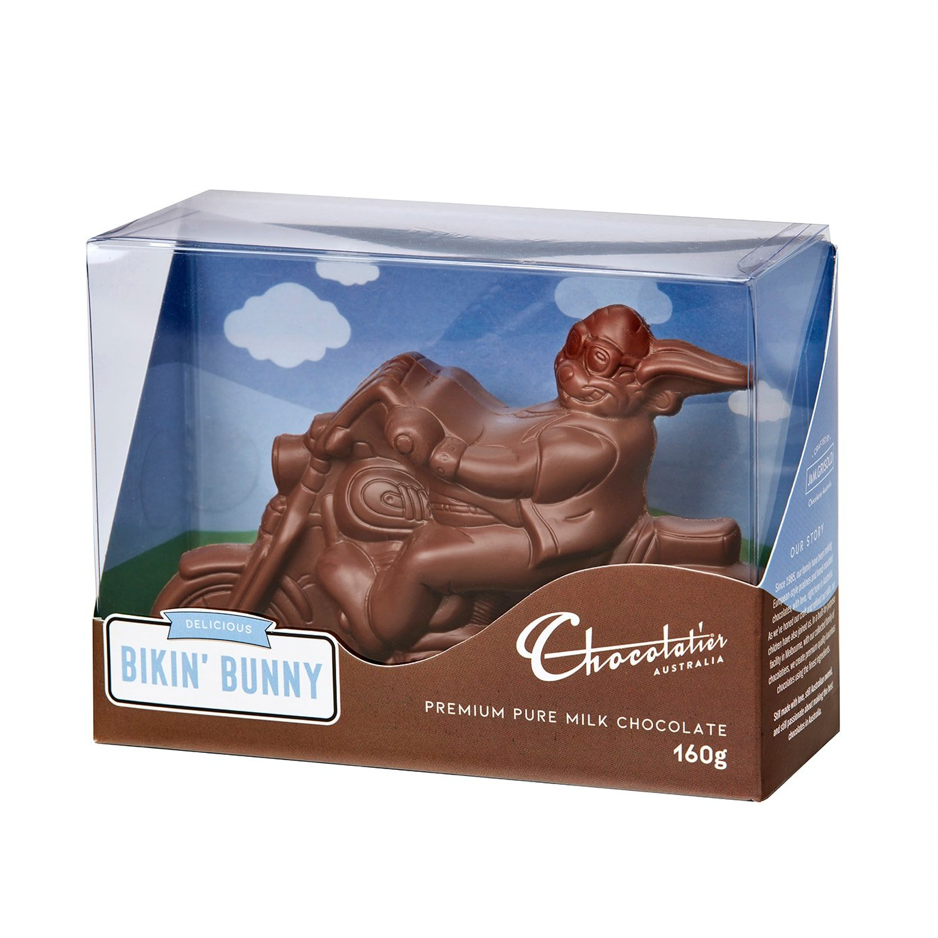 Chocolatier Bikin’ Bunny Milk Chocolate 160g