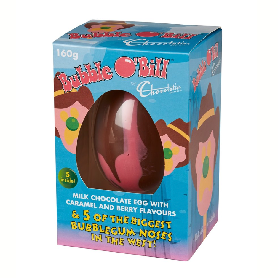 Chocolatier Bubble O'Bill Milk Egg 160g