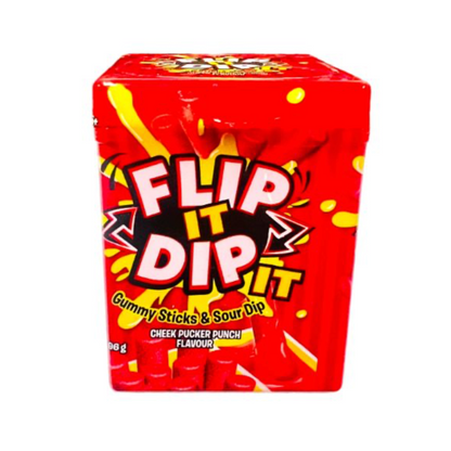 Flip It Dip It Gummy Sticks - 96g