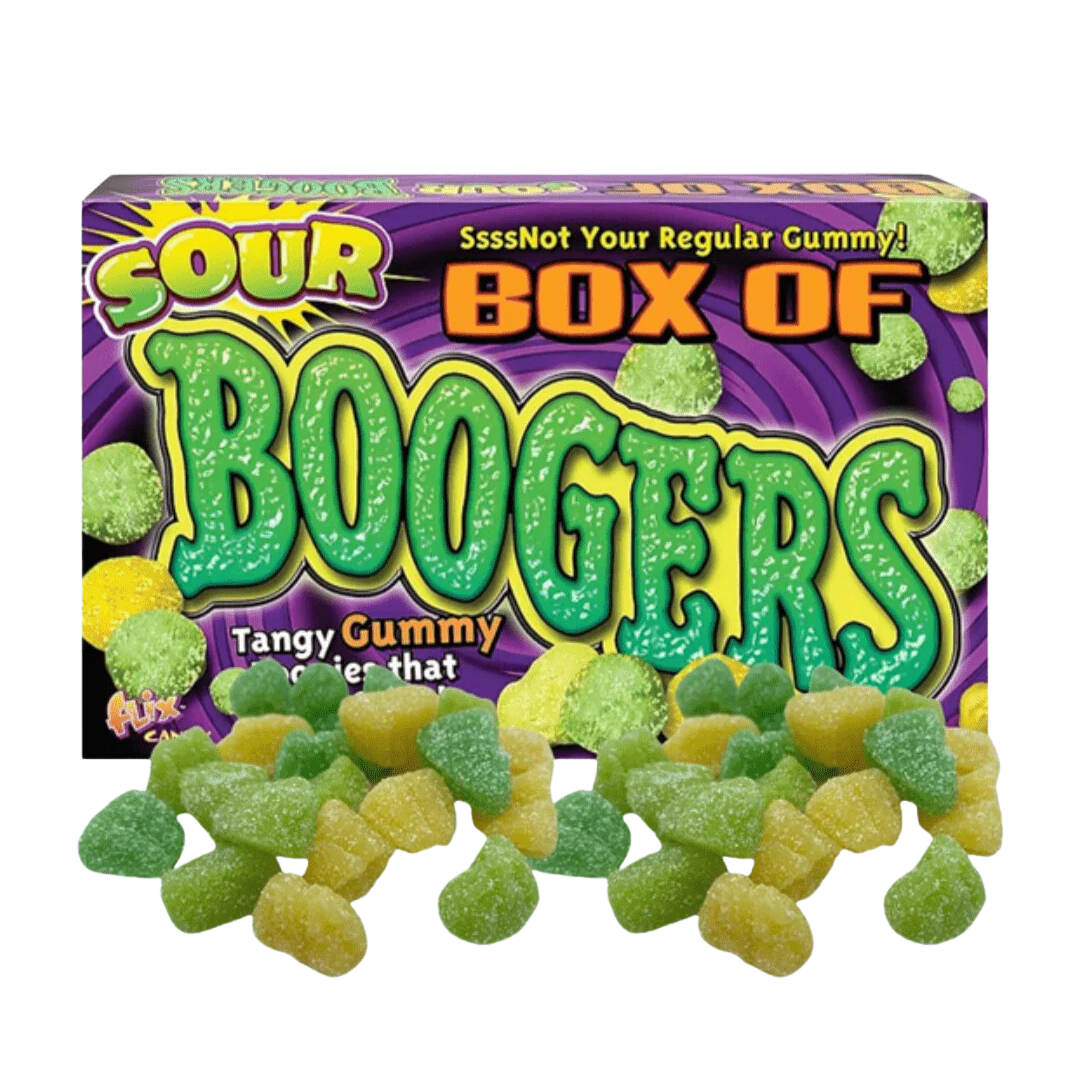 Sour Box of Gummy Boogers - 85g