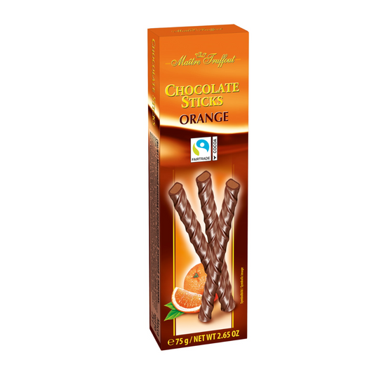 Maitre Truffout Chocolate Orange Sticks - 75g