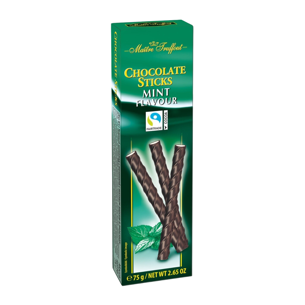 Maitre Truffout Chocolate Mint Sticks - 75g