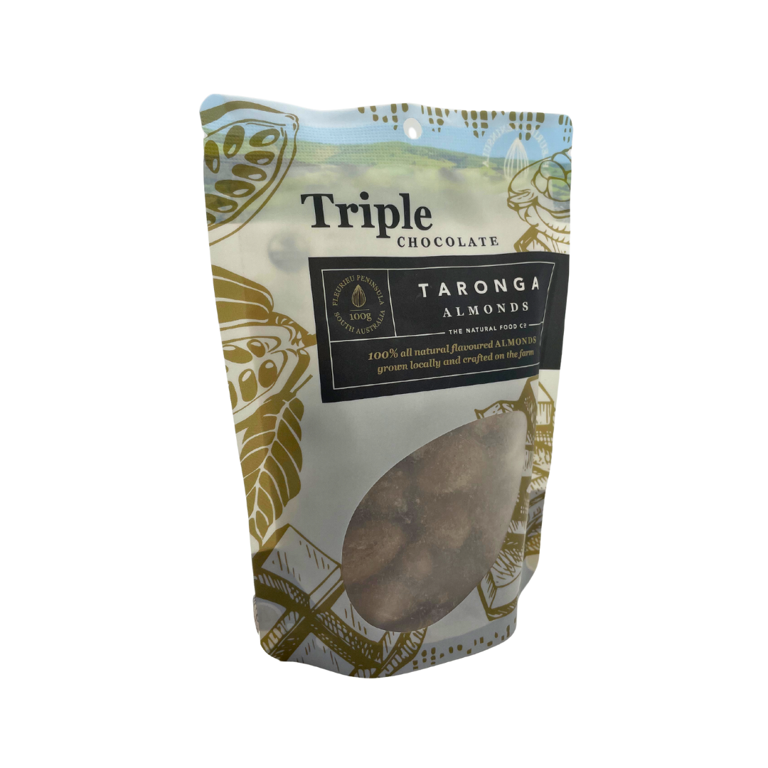 Taronga Almonds Triple Chocolate - 100g