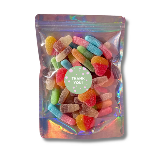 Thank You & Teacher Gift Sour Lolly Gift Bag 200g