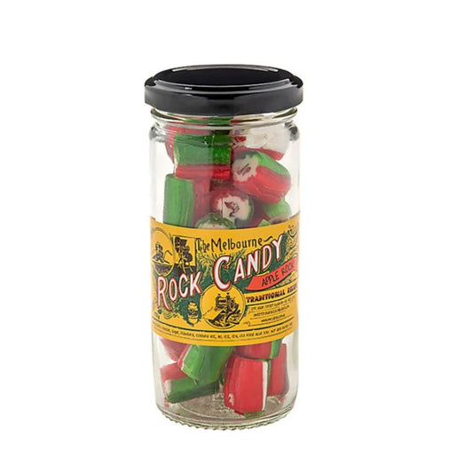 The Melbourne Rock Candy Company - Apple Rock 170g Jar