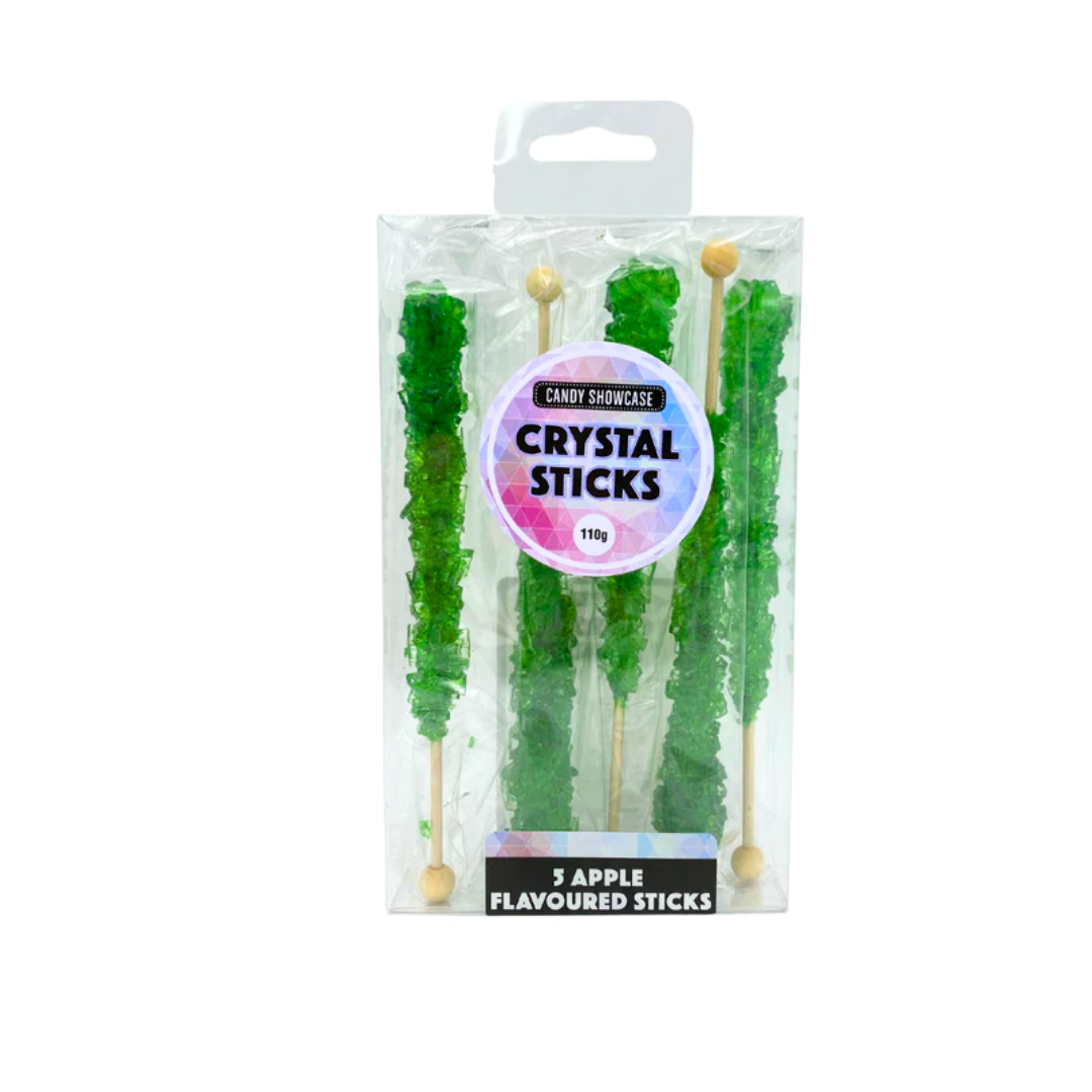 Apple Crystal Candy Sticks