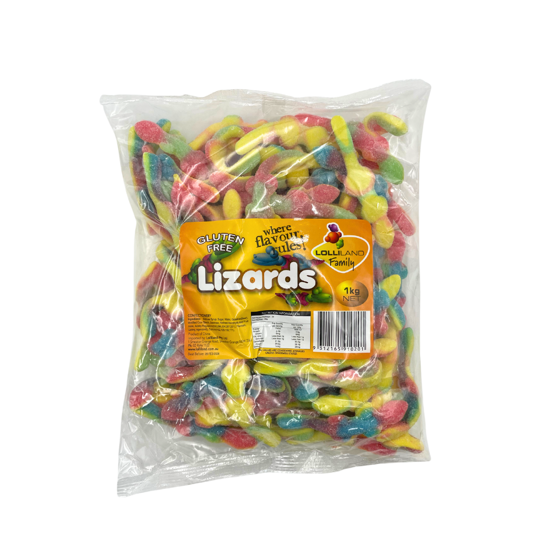 Lolliland Sour Lizards - 1kg