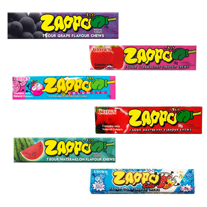 Assorted Zappo Lollies - Single Packets