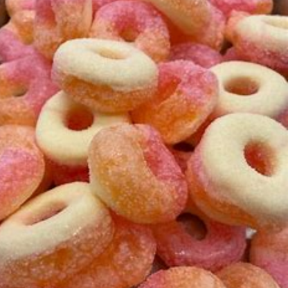 Freeze Dried Peach Rings