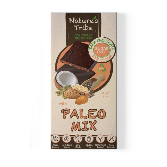 Nature's Tribe Paleo Mix Dark Chocolate 