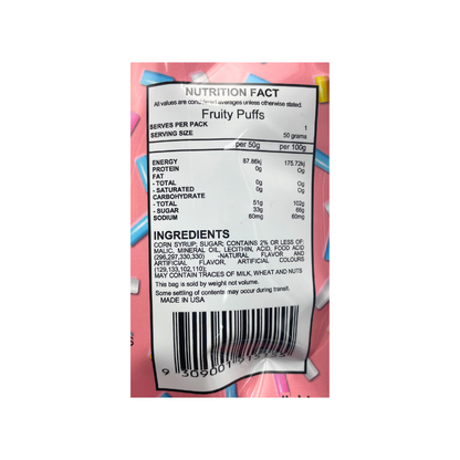 Sweet Crunch Freeze Dried Jolly Ranchers (Fruity Puffs) -50g