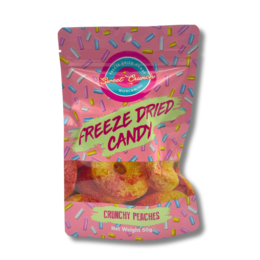 Sweet Crunch Freeze Dried Crunchy Peaches