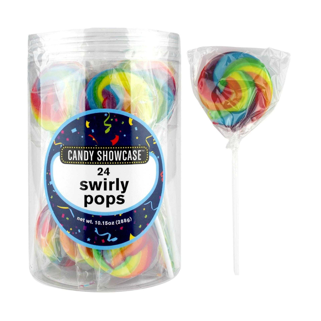 Rainbow Swirly Pops Lollipops