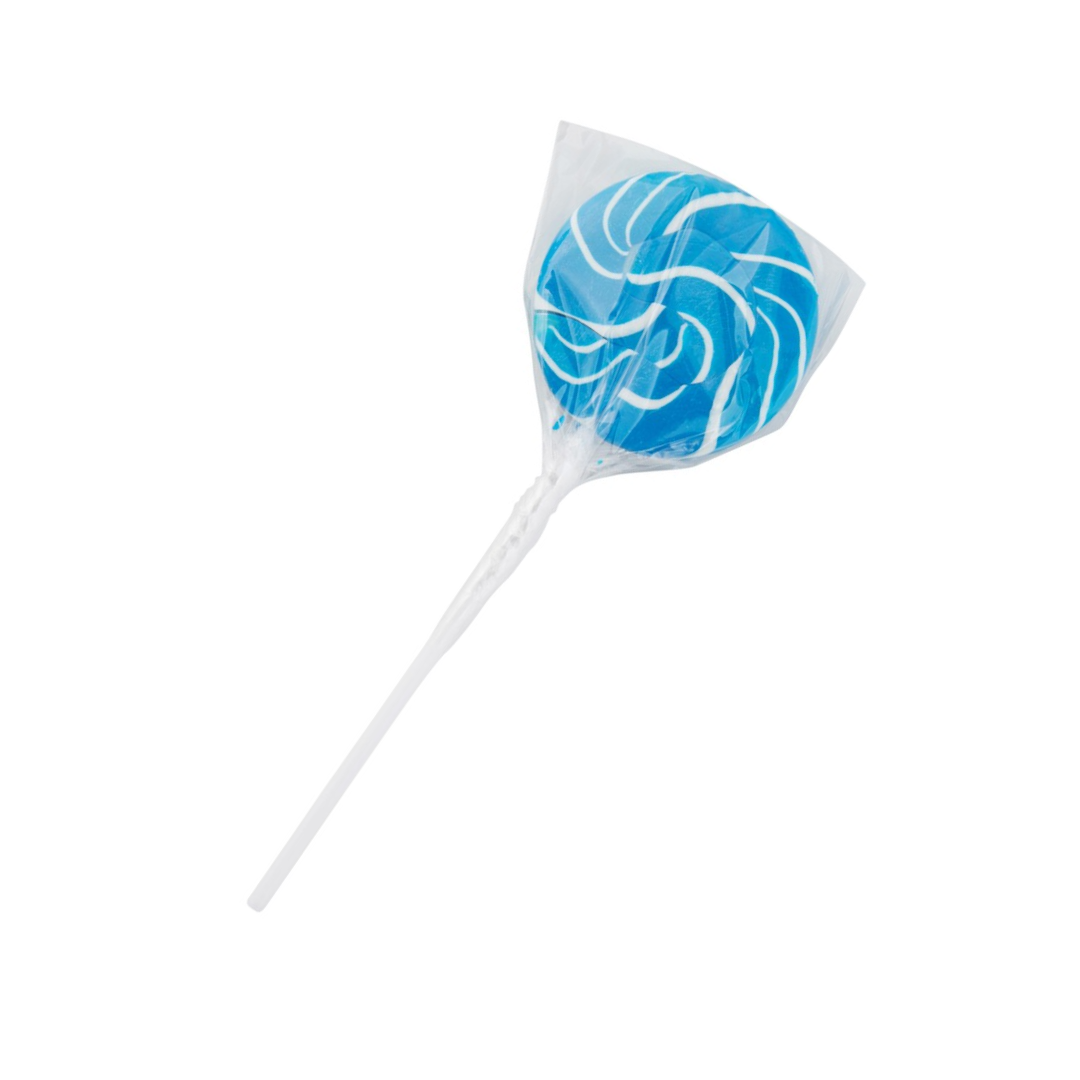 Blue Swirly Pops Lollipops