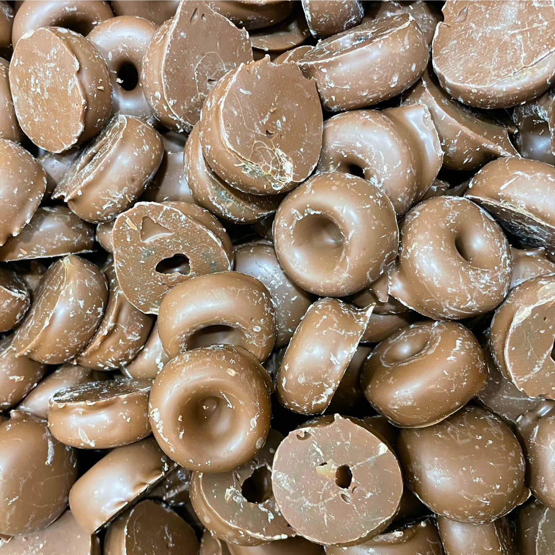 Milk Chocolate Aniseed Rings