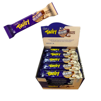 Cadbury Twirl Breakaway Cookie Dough 58g (short dated sale)