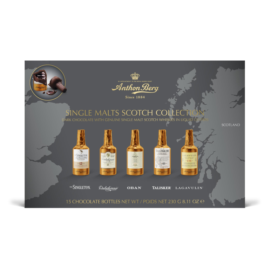 Anthon Berg Single Malts Scotch Collection 