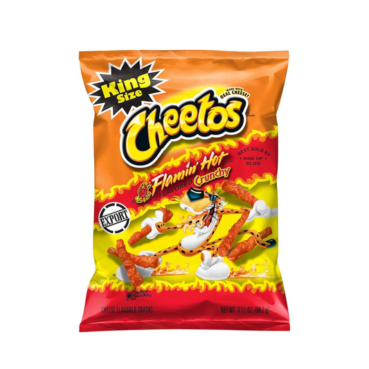 Cheetos Flamin Hot Crunchy - 99.2g